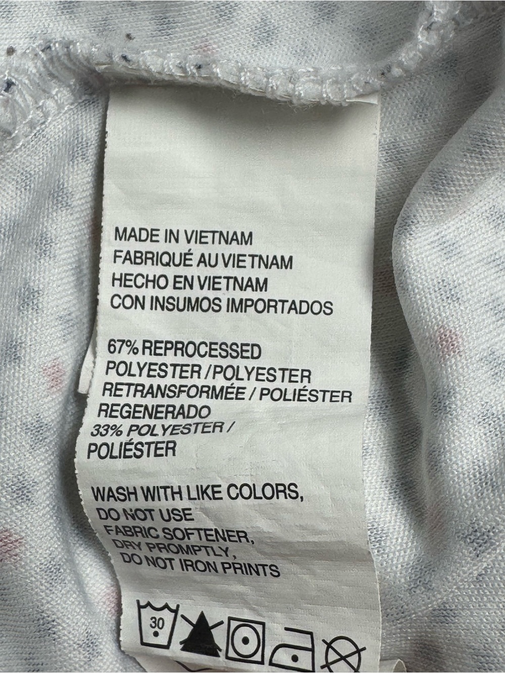 IZOD Golf Performance Stretch Polo Shirt Men’s XL Grey Star Print Athletic Tee - Picture 4 of 5